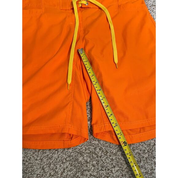 Immersion Research Authentic Guide Shorts Mens Size 14 Orange Kayak Rafting - Picture 10 of 10